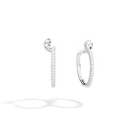 Orecchini Recarlo Donna Anniversary in Oro bianco Diamante 0.38 Ct E01CM004/038 - E01CM004/038